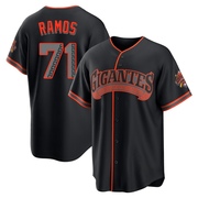 Limited Wilkin Ramos Youth San Francisco Giants Black Alternate Stadium Jersey