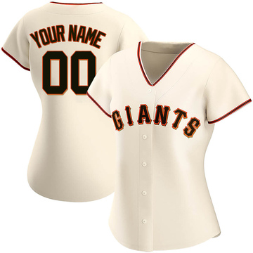 Replica Custom Women's San Francisco Giants Cream Home Jersey