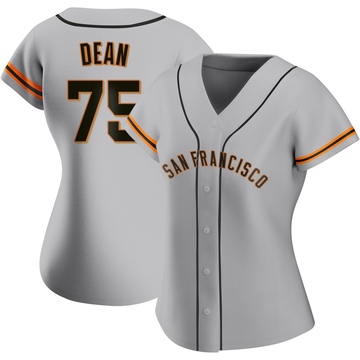 Replica Justin Dean Women's San Francisco Giants Gray Road Jersey