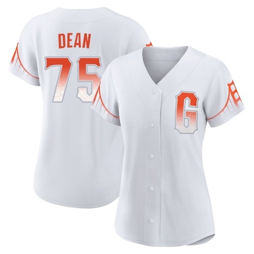 Replica Justin Dean Women's San Francisco Giants White 2021 City Connect Jersey