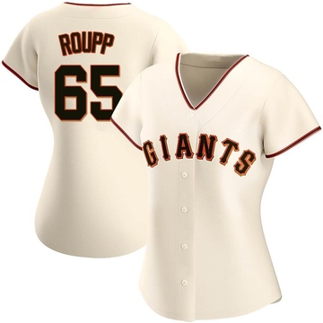 Replica Landen Roupp Women's San Francisco Giants Cream Home Jersey