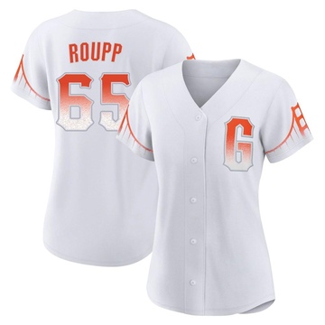 Replica Landen Roupp Women's San Francisco Giants White 2021 City Connect Jersey
