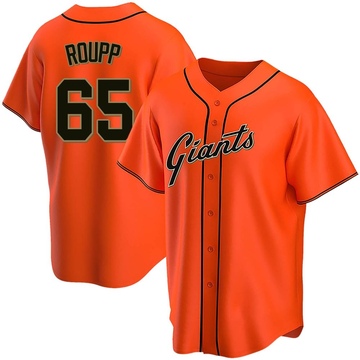 Replica Landen Roupp Youth San Francisco Giants Orange Alternate Jersey