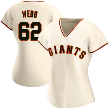 Replica Logan Webb Women's San Francisco Giants Cream Home Jersey