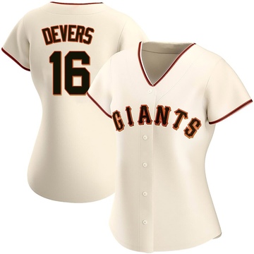 Replica Rafael Devers Women's San Francisco Giants Cream Home Jersey