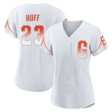 Replica Sam Huff Women's San Francisco Giants White 2021 City Connect Jersey
