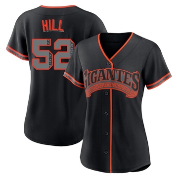 Replica Turner Hill Women's San Francisco Giants Black Alternate Jersey