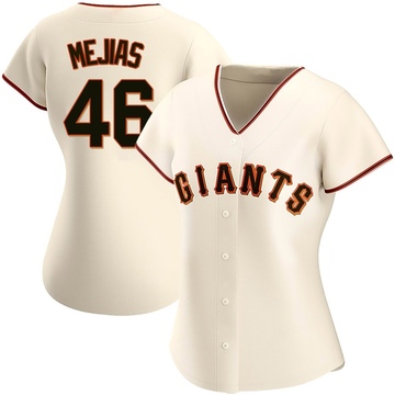 Replica Ubert Mejias Women's San Francisco Giants Cream Home Jersey
