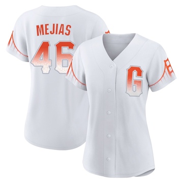 Replica Ubert Mejias Women's San Francisco Giants White 2021 City Connect Jersey