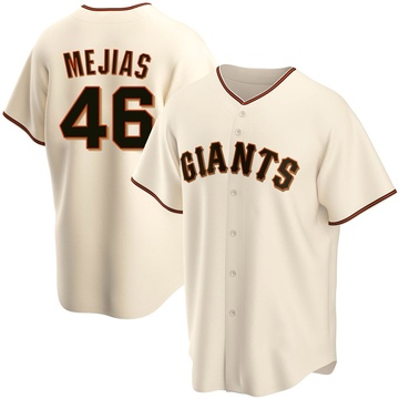 Replica Ubert Mejias Youth San Francisco Giants Cream Home Jersey