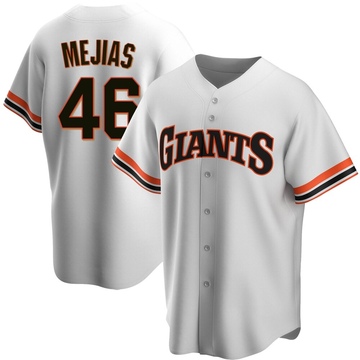 Replica Ubert Mejias Youth San Francisco Giants White Home Cooperstown Collection Jersey