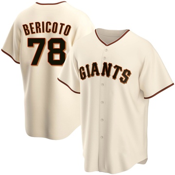 Replica Victor Bericoto Youth San Francisco Giants Cream Home Jersey