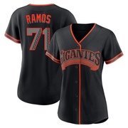 Replica Wilkin Ramos Women's San Francisco Giants Black Alternate Jersey