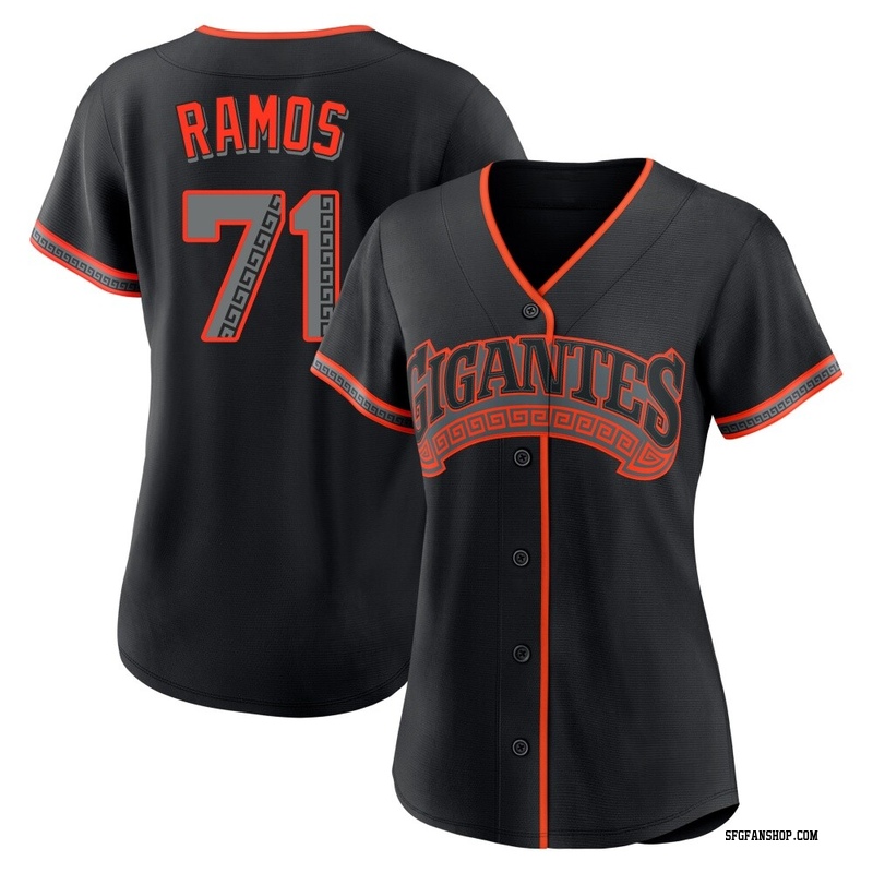 Replica Wilkin Ramos Women's San Francisco Giants Black Alternate Jersey