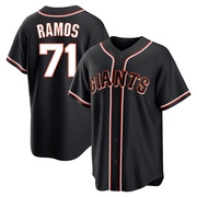 Replica Wilkin Ramos Youth San Francisco Giants Black Fashion Out Jersey