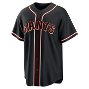 Replica Wilkin Ramos Youth San Francisco Giants Black Fashion Out Jersey