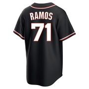 Replica Wilkin Ramos Youth San Francisco Giants Black Fashion Out Jersey